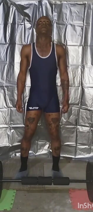 Wrestling Singlet Workout
