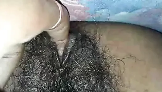 Indian hairy pussy masturbation