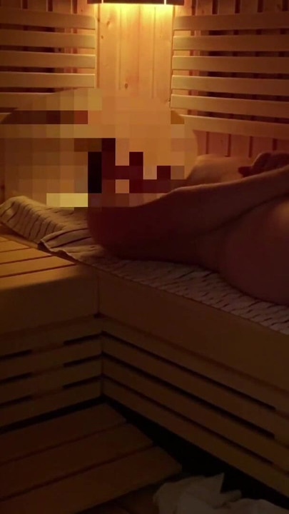 Emotional moment from "Public sauna flashing stangers, huge cumshot"