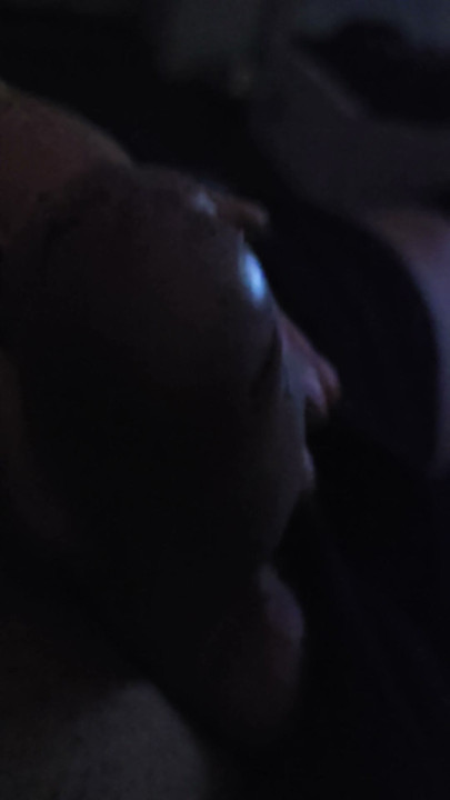 Massaging my cock alone on the sofa in the evening