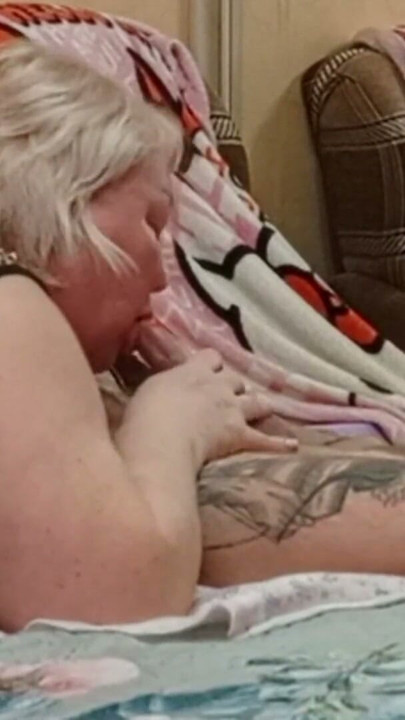 Mother-in-law sucked and ate cum | Clip 1
