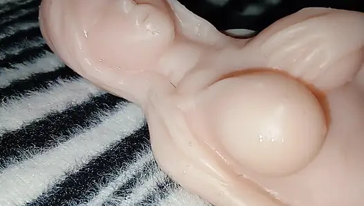 Ultra Lifelike Silicone Doll POV - 4K Solo Toy Session