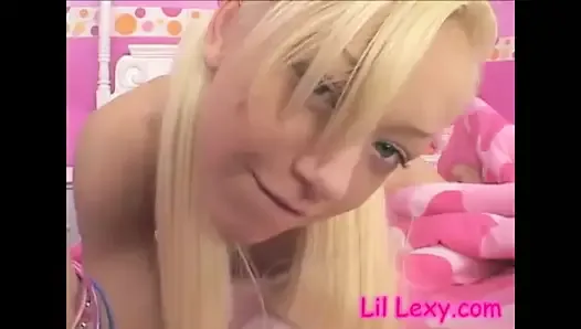 Lil Lexy Rubbing and Fingering Solo