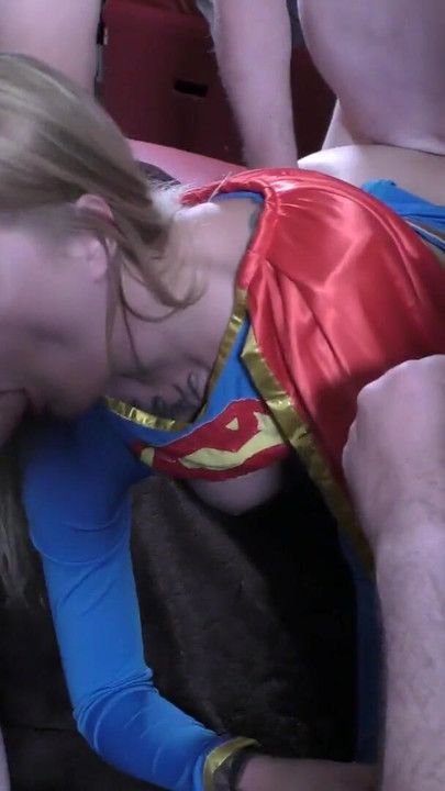 Thrilling moment from "XXX avengers with Melody Pleasure and KimberlyX"