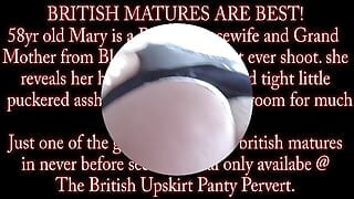 British Upskirt Panty Pervert