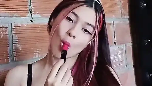 Молодая колумбийская девушка