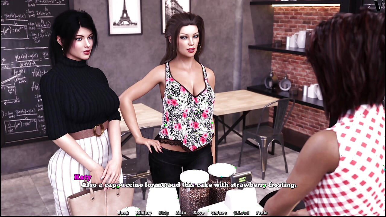 Victoria em Big City 8 Eu e Katy fomos em um almoço
