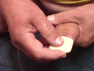 Foreskin with soap bar