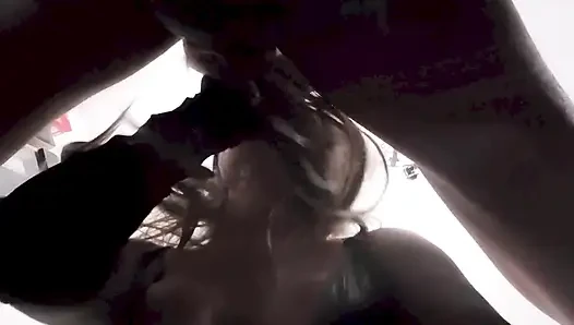Blonde MILF Takes Cock in Her Mouth and Cums on Her Tongue