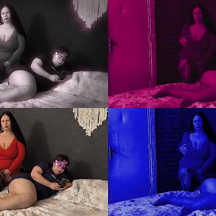 Video untuk penggemar, inisiasi lesbian, menjelajahi dengan teman