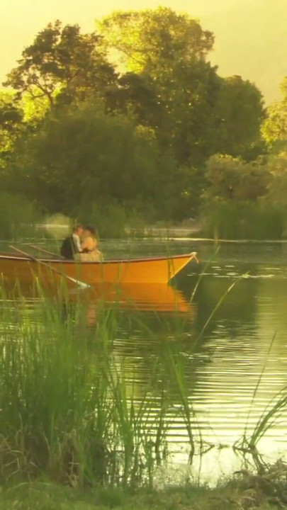 Cum on my Black Stockings: A Romantic hard fuck on a Kayak | Clip 1