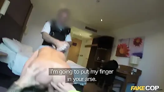Fake Cop - POV Threesome with a Couple of Lesbians