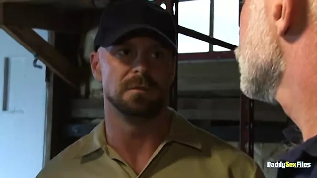 DaddySexFiles: Allen Silver Bends Over For Officer Mitch Vaughn In Exchange Of His Freedom