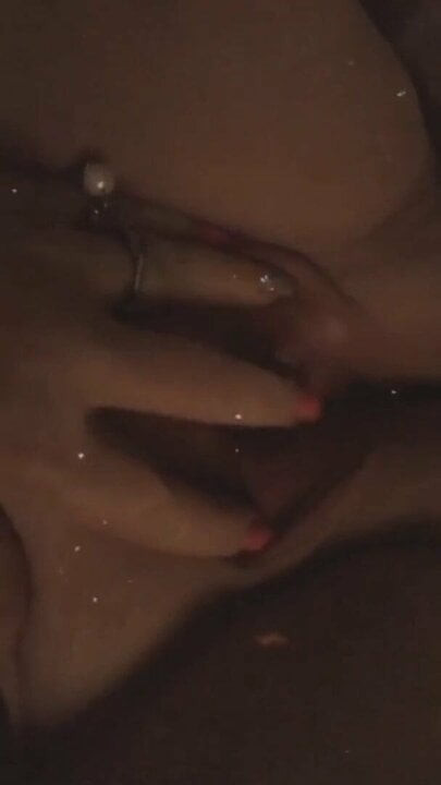 Old Milf plays with pussy and sucks fingers