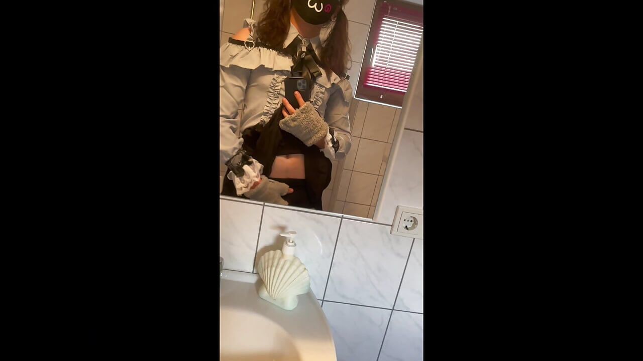 Maid Femboy after one week of denial