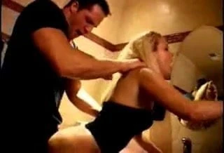 sex in a public bathroom