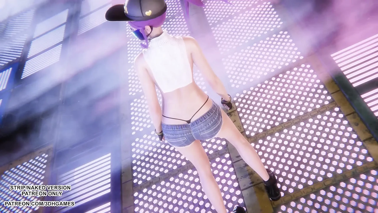 MMD Aespa - Armageddon - Akali Sexy Kpop Dance League of Legends Hentai Uncensored 4K 60FPS