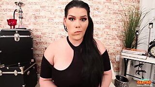 Big Boobed Babe Angelina Castro Sucks Her Renter's Hard Cock