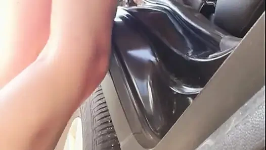 Sex in the Morning in the Park with a Hot Woman