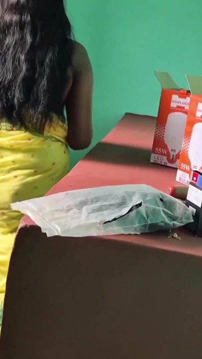 My Stepsister Went to Look at Furniture and Was Short of Cash, so She Had Sex with the Shop Owner