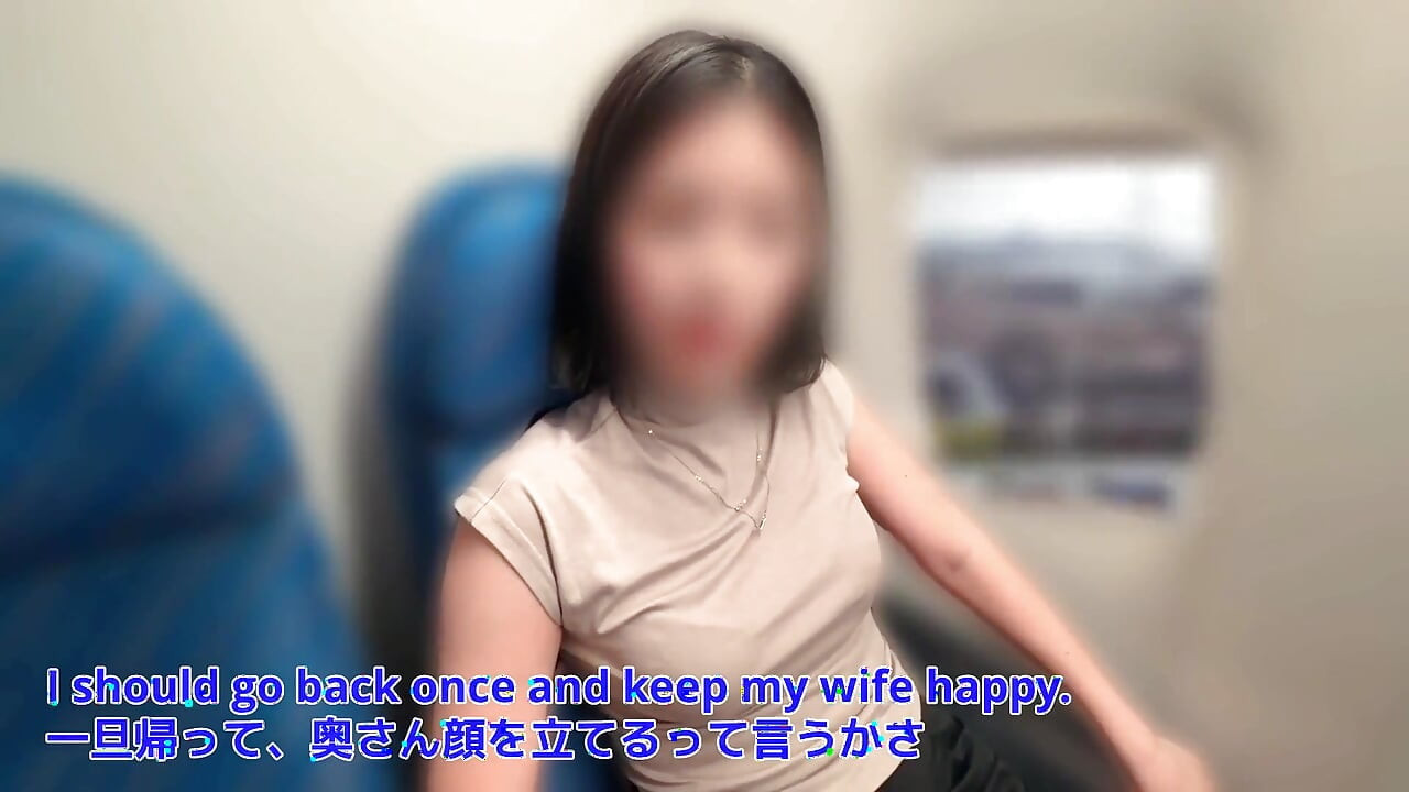 dohra apheyar! Shinkansen par choot men viry