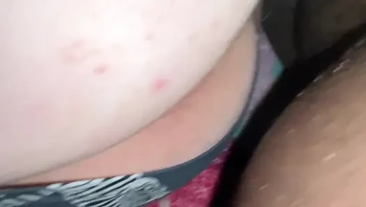 Sneaking creampie