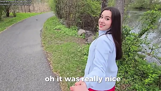 Ich habe beim ERSTEN date gefickt. Ich traf ein mädchen im park und am Ende des tages fickte sie schwanz tief und melkte sperma aus!