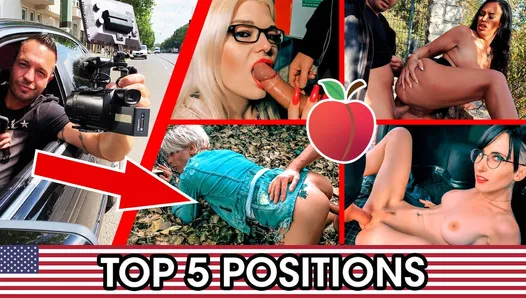 Hot TOP 5 OUTDOOR positions compilation! Dates66.com