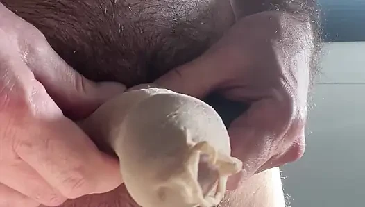 Naylon çoraplı sert sikmek yumuşak ve boşalmak