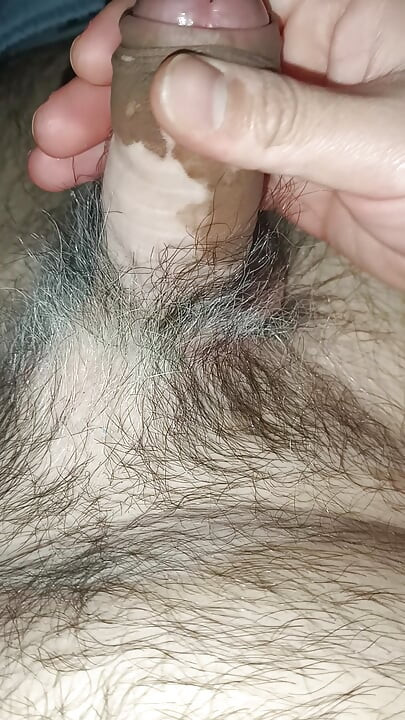 Touching my cock
