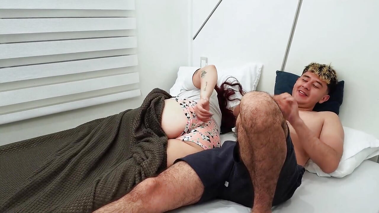 Big Tits Roommate Swallows My Cock with Her Juicy Pussy and Throat