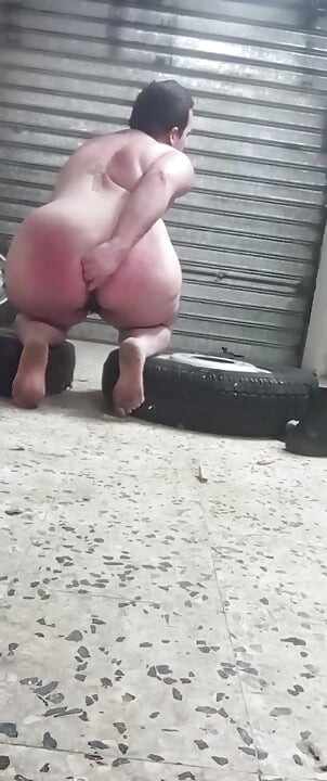 Hardcore Impact Play: Hard Paddling, Flogger e Dildo Fuck Session