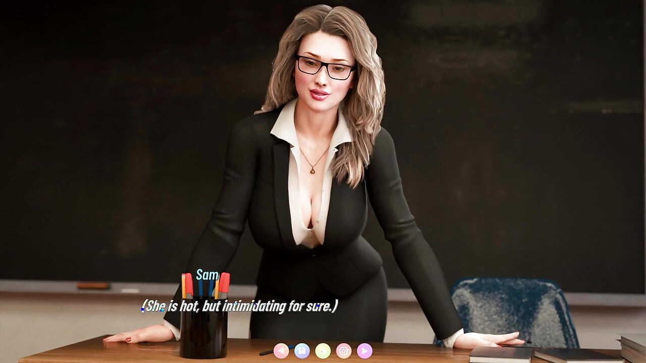 Awam熟女新篇章：热辣索菲亚教授的秘密生活 - 第1部分