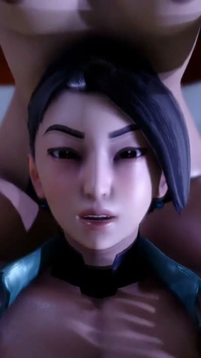 valorant Sage & Viper and cock Threesome by Monarchnsfw (animation with sound) 3D Hentai Porn SFM | Clip 1