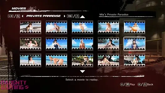 DOAX3 в DOA5 MOD танец на шесте