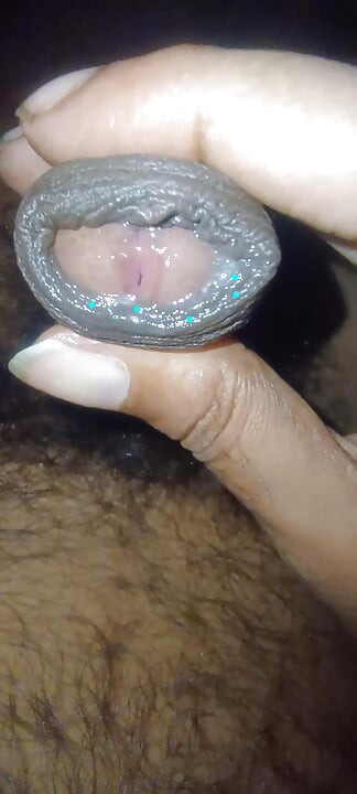 Grande preto grosso top duro pau masturbando precum esfregando alto gemido