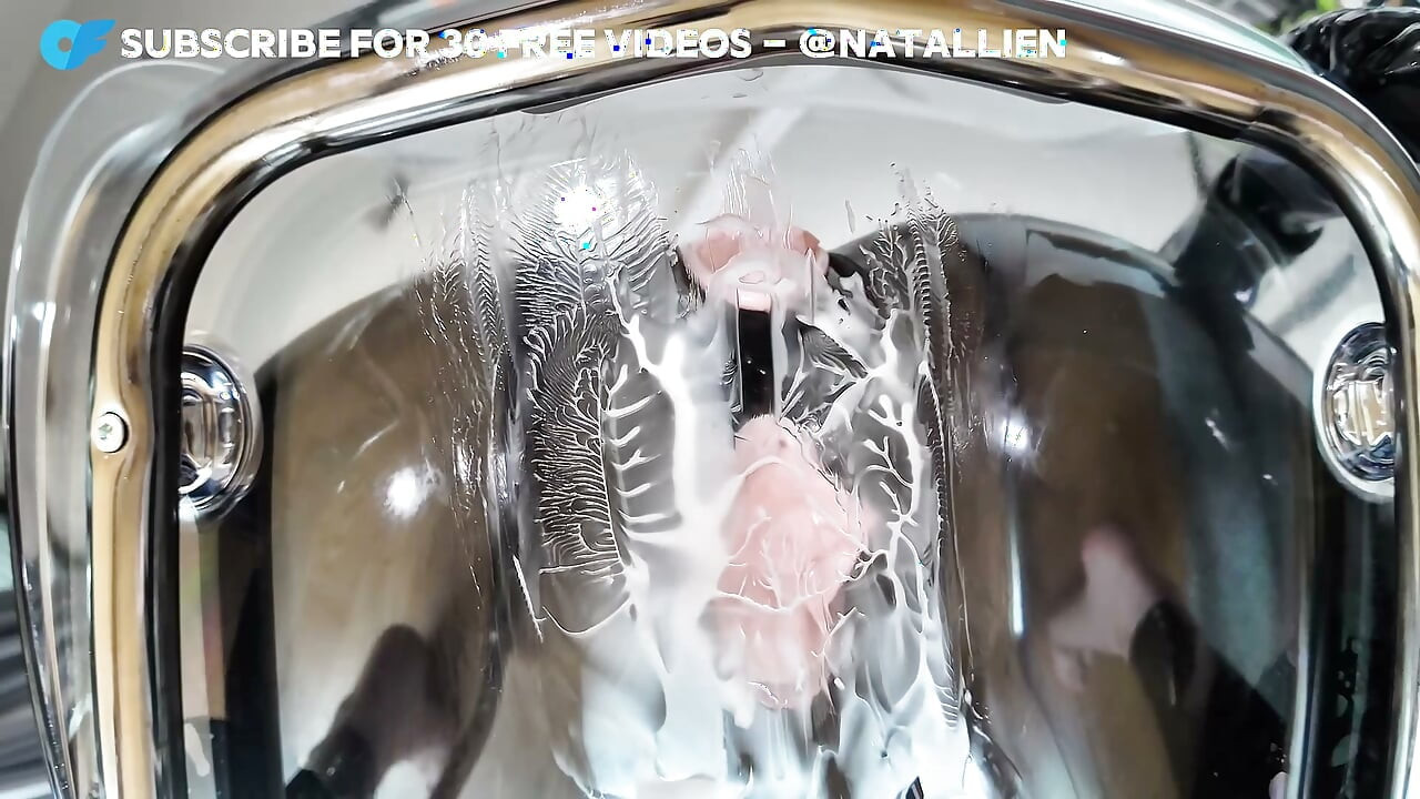 CreamPie Latex Condomsuit Messy Cum