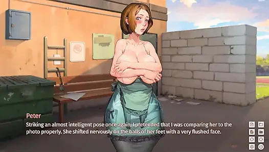 Taffy Tales: the Janitor Lady Exposes Herself on the Open in the College Campus - Episode 20
