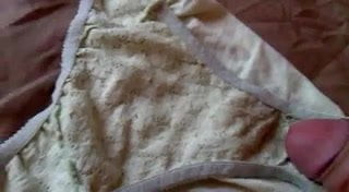 wanking into my step mothers knickers