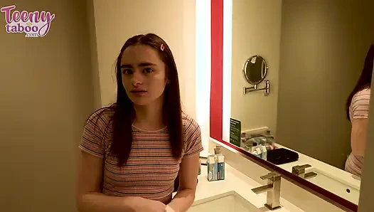 Üvey kızla tatilde dölleme