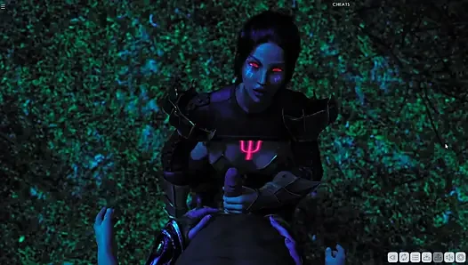 James Having Threesome With Two Evil Girls In Forest