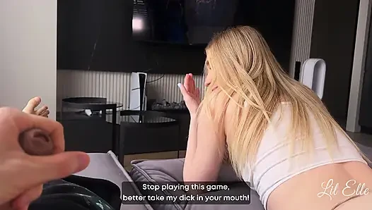 "3... 2...1... Doldur beni!" - yatak odası kapısı uçarken büyük miktarda döl damlıyor