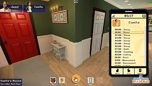 Ep4: Camila's Garden Workout - My Sexy Neighbour 2 (gameplay)