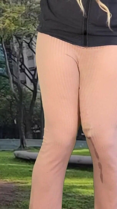 Iconic moment from "Huge dick shemale hands free cum public"