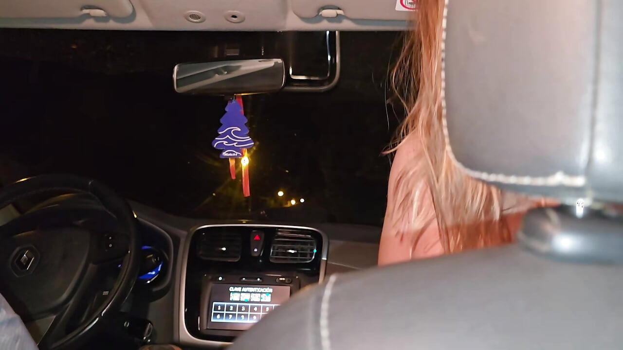 A double blowjob in my friend's car DIRTY MORBID GIRLS