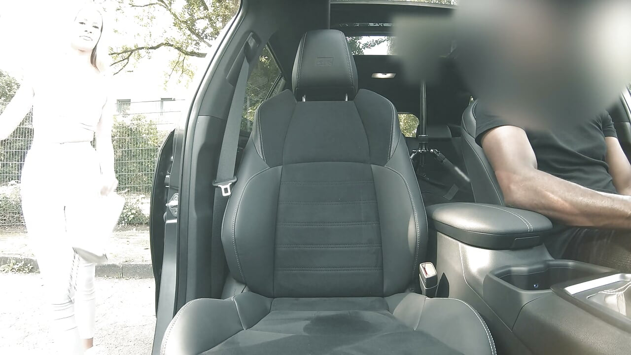Nikki Has Huge Tits and Sucks the Big Cock in the Car
