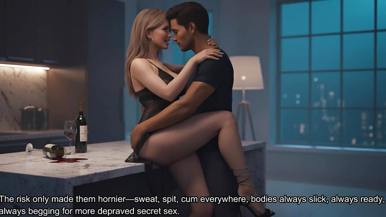A Wife and Stepmother Real Fucking a Wild Night with Sophia