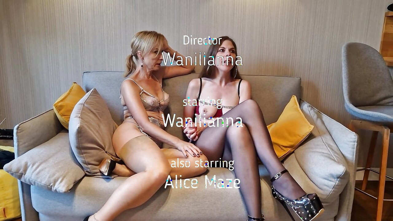 lesbians and their enourmous dildos.