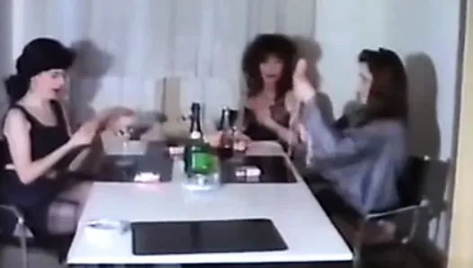 vintage orgy party with a little piss