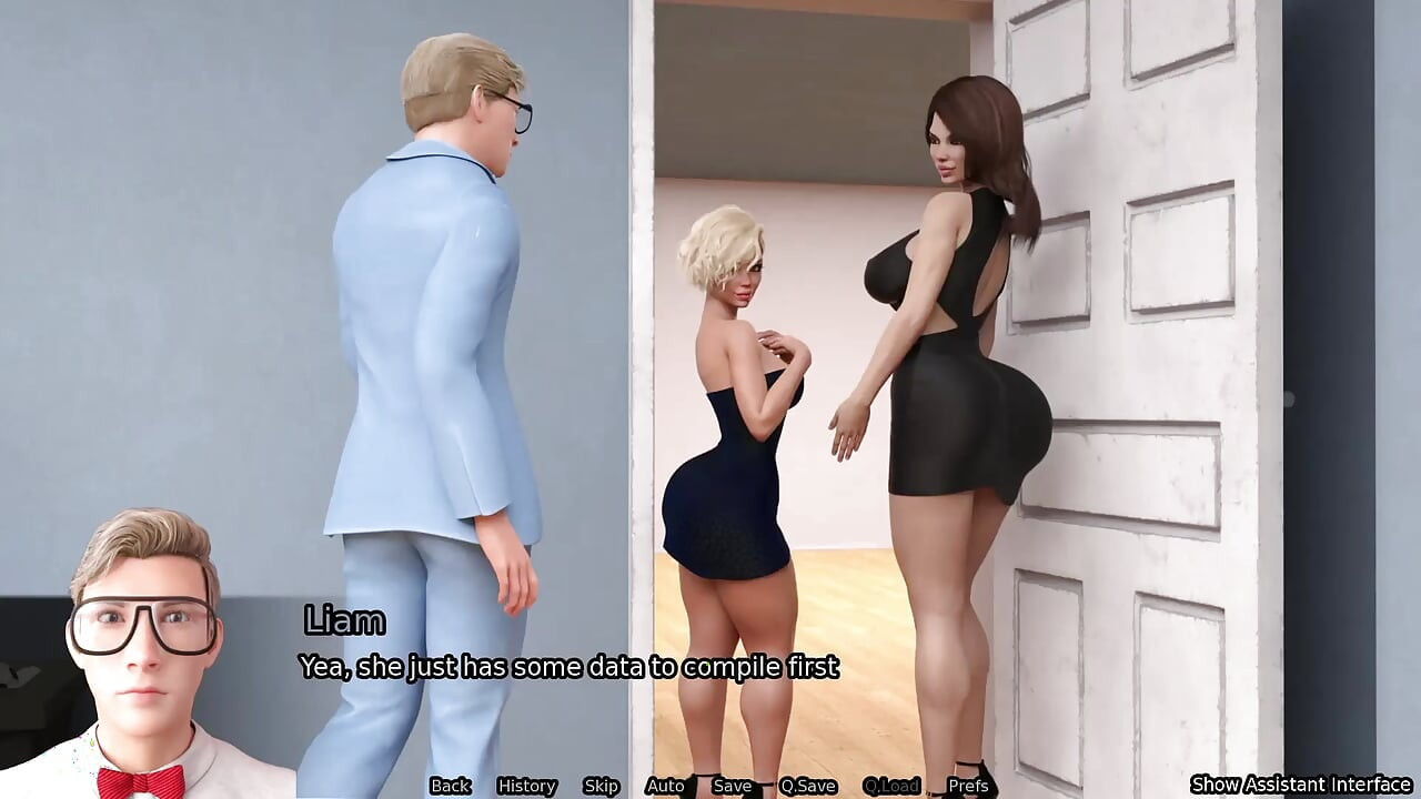 Sexbot Steph Route #3 - Animated Sex Game